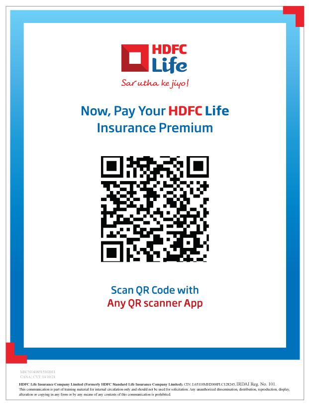 Pay Premium Online Life Insurance Premium Payment Options Hdfc Life