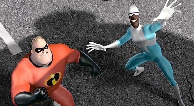 Mr. Incredible and Frozone - The Incredibles